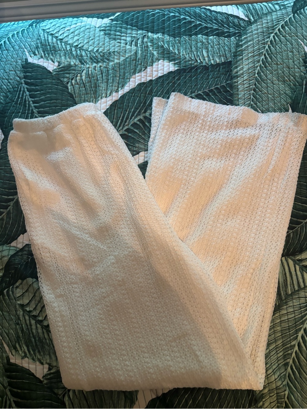 Peppermayo white Knit Wide-Leg Pants - Picture 8 of 11